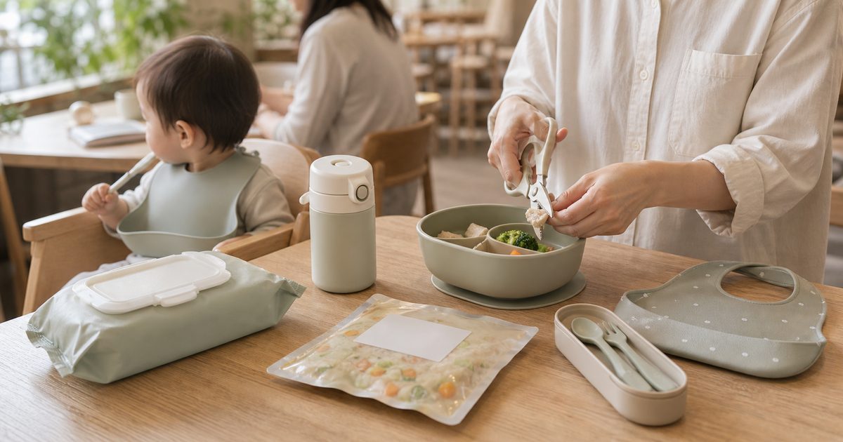 2026 寶寶外出吃飯怎麼準備：食物剪、調理包與用餐節奏表的生活情境封面圖