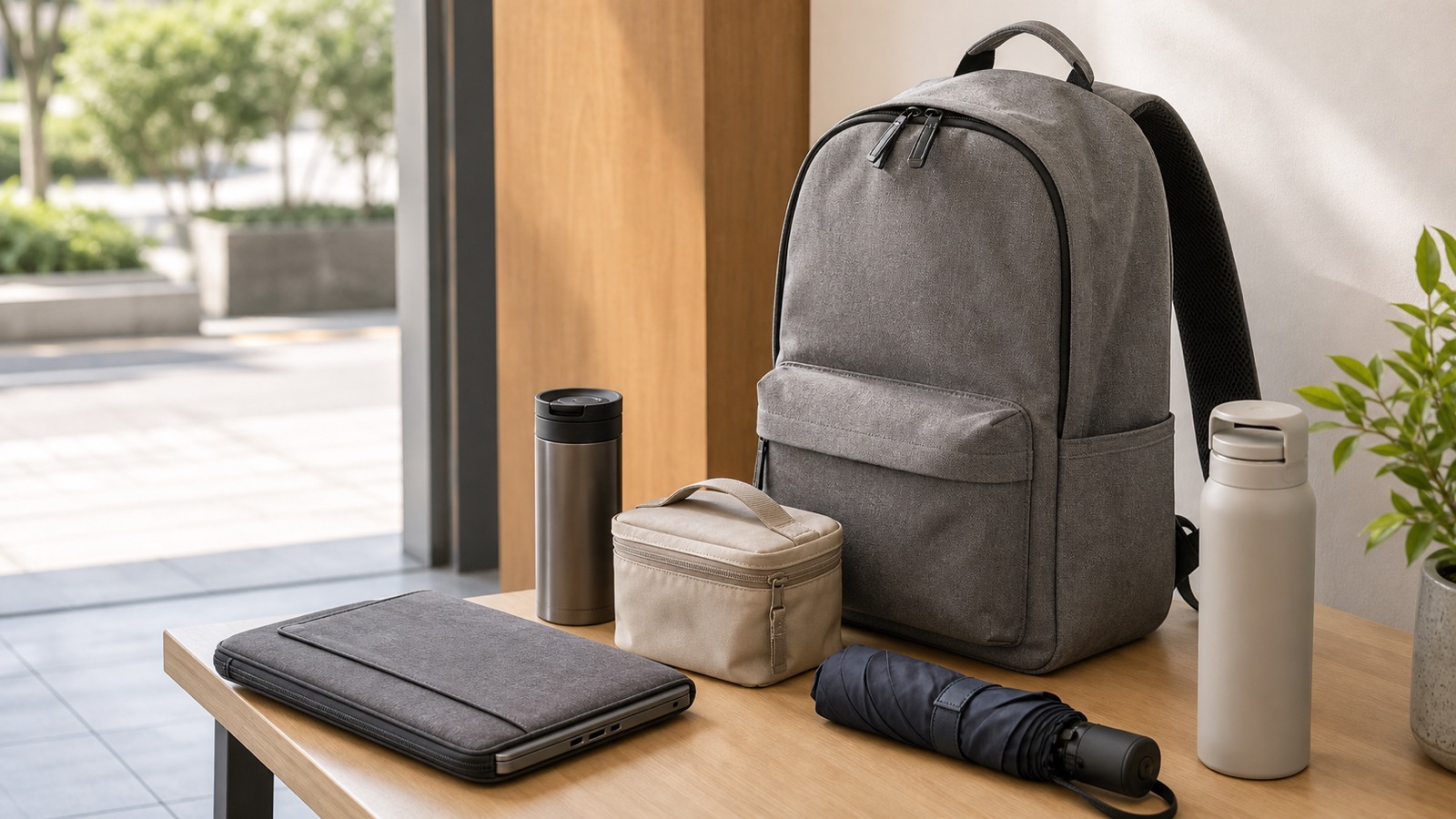 2026 通勤後背包怎麼選：Horizon Outdoor 文青風後背包、American Tourister、Samsonite 怎麼分工的生活情境封面圖