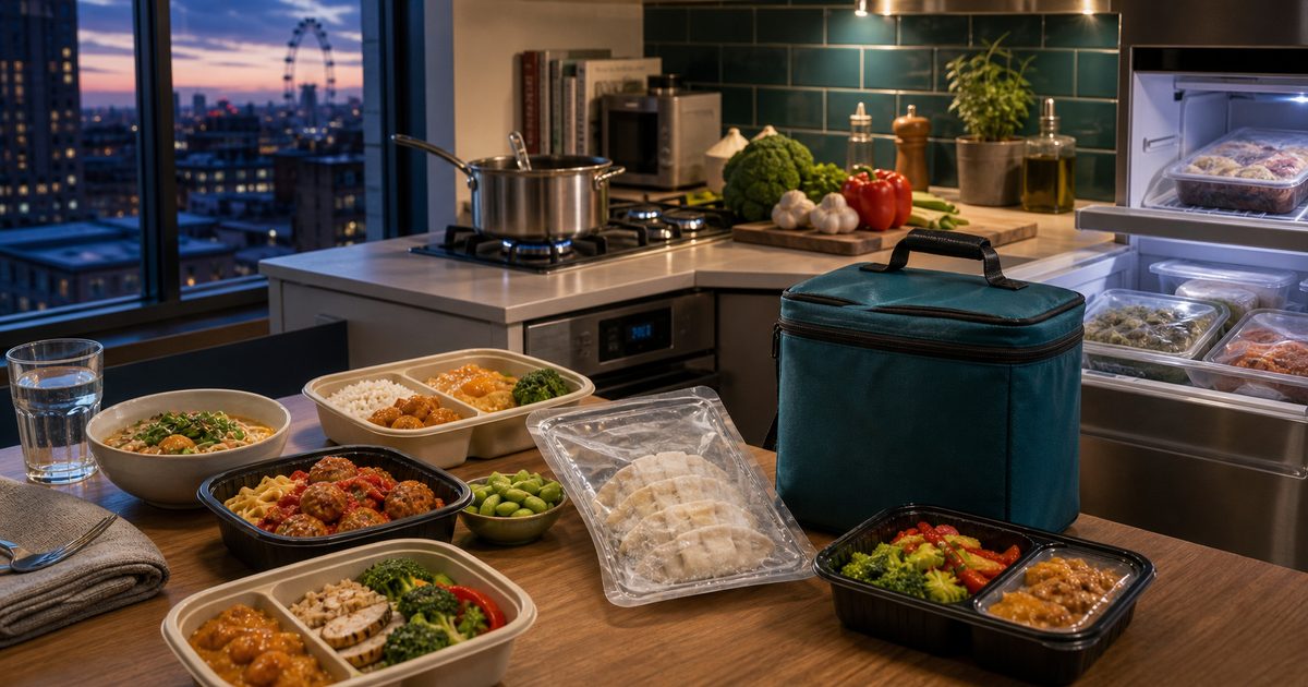 2026 冷凍與即食餐怎麼買：Uber Eats、O卡桑、佐佐鮮、鮮食家的差別的生活情境封面圖