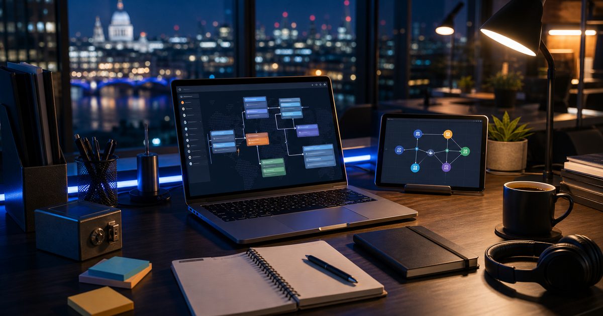 在職場建立數位防火牆：上班族的 AI 副業自動化實戰的生活情境封面圖