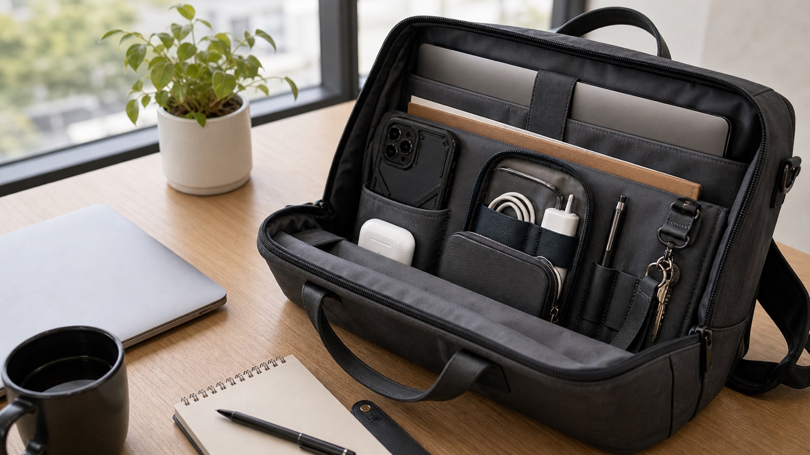 2026 混合辦公通勤包推薦：Travel Needs、Spigen、PITAKA 怎麼搭？的生活情境封面圖