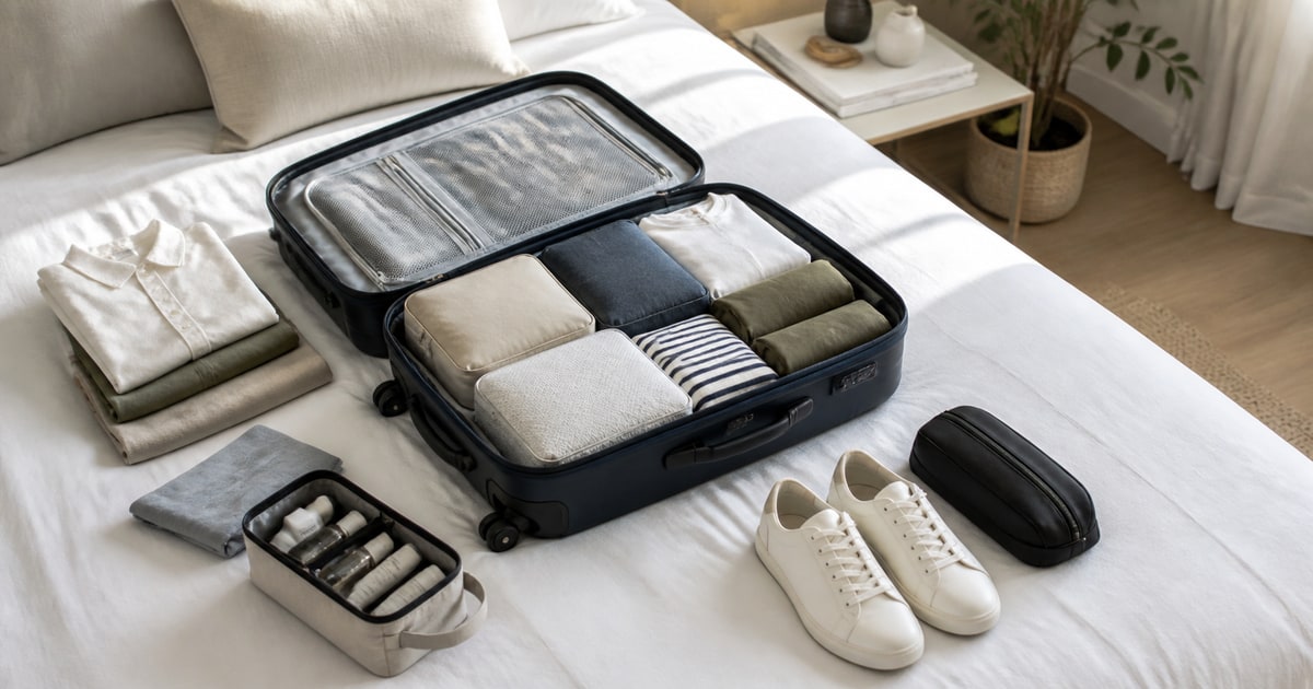 2026 行李箱與收納推薦：American Tourister、Travel Needs 與輕裝策略怎麼配？的生活情境封面圖