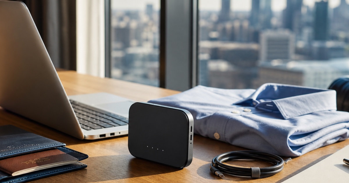 2026 海外商旅工具箱：Trip.com、Agoda、GLOBAL WiFi 怎麼組合最省時間？的生活情境封面圖