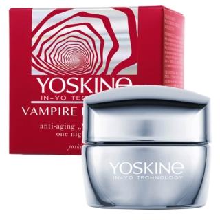 【YOSKINE】龍血紅素夜間抗老面霜50ml 10%菸鹼醯胺 龍血脂 官方正貨(精華乳霜面膜三合一)，圖片來源：momo 商品頁 / 全球通國際有限公司