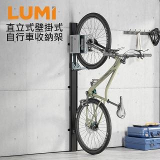 【SFS】立式壁掛式自行車儲物架自行車掛架室內家用自行車掛架(自行車 掛架 收納 展示架)，圖片來源：momo 商品頁 / 成長智能有限公司