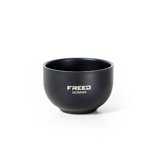 【FREED】FREED 不鏽鋼霧面黑刮鬍理容碗(快速打出刮鬍泡) 客製化刻字 生日禮物 男友禮物 父親節禮物，圖片來源：momo 商品頁 / 永利國際有限公司
