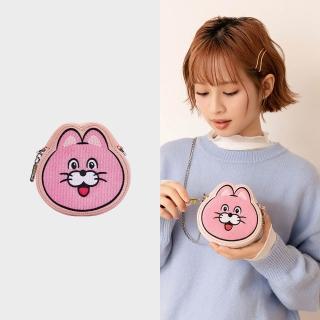 【S’AIME】SAIME 東京企劃 ZIZONE大頭迷你斜背包，圖片來源：momo 商品頁 / 星奇國際有限公司